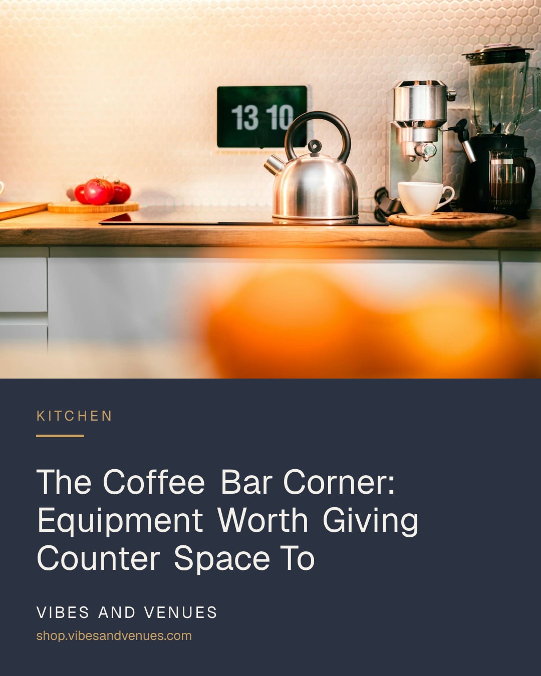 The Coffee Bar Corner: Equipment Worth Giving Counter Space To