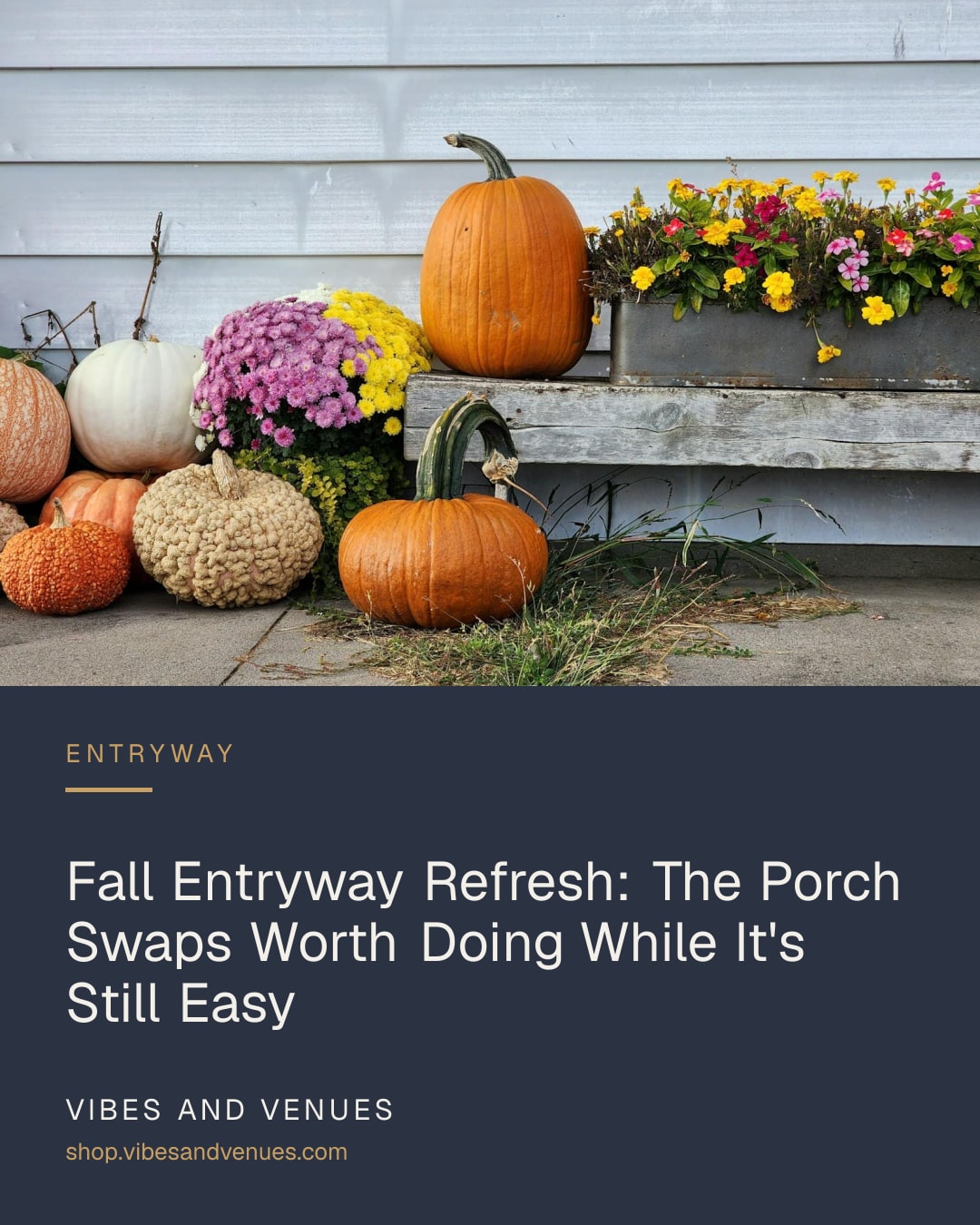 Fall Entryway Refresh: The Porch Swaps Worth Doing While It's Still Easy